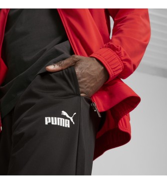 Puma Fato de treino de polister vermelho