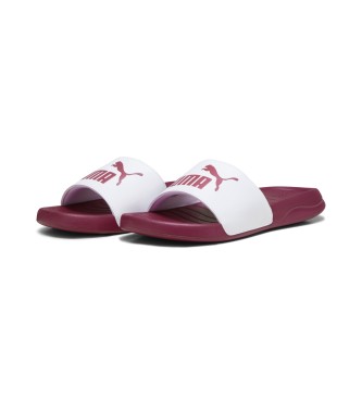 Puma Teenslippers Popcat 20 kastanjebruin