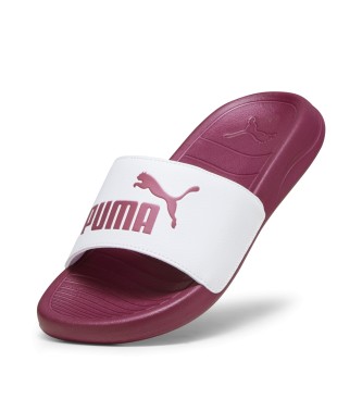 Puma Teenslippers Popcat 20 kastanjebruin