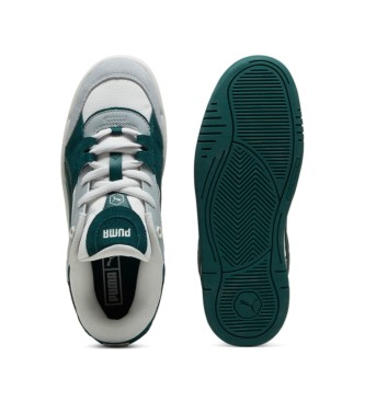 Puma Leather trainers 180 white, grey, green