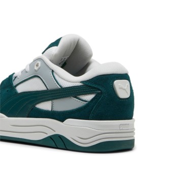 Puma Leather trainers 180 white, grey, green