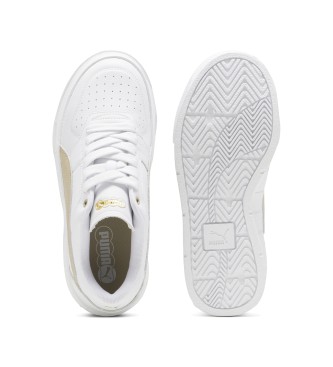 Puma Cali Court Sneakers i lder hvid