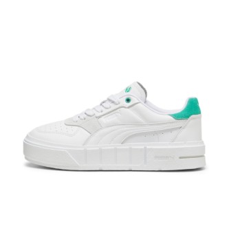 Puma Cali Court Matc sapatilhas de couro brancas