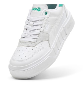 Puma Cali Court Matc sapatilhas de couro brancas