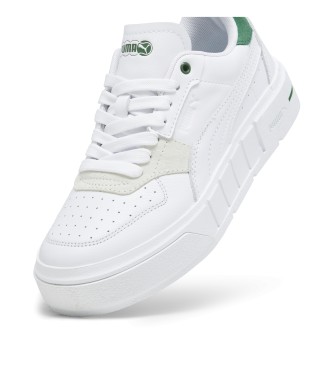 Puma Cali Court Match Leather Sneakers branco