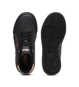 Puma Cali Court Metallic Leather Sneakers svart
