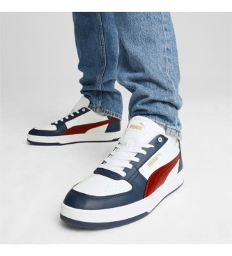 Puma Caven 2.0 Shoes white, red, blue