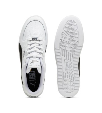 Puma Caven 2.0 Lux leather shoes white