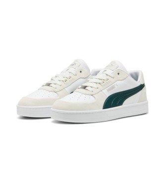 Puma Caven 2.0 Lux S leather shoes white
