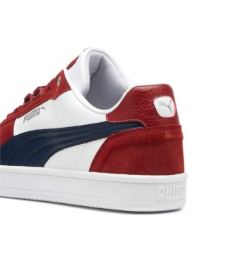 Puma Leather shoes Caven 2.0 Lux S white, maroon