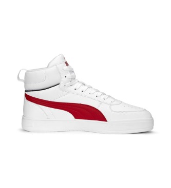Puma Caven Mid Leather Sneakers red