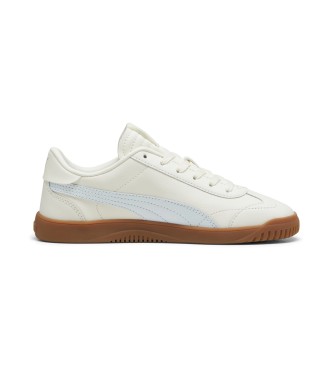 Puma Leather Sneakers Club 5V5 off-white