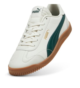 Puma Lederturnschuhe Club 5v5 hellgrau