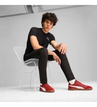 Puma Zapatillas de piel Club 5v5 SD rojo