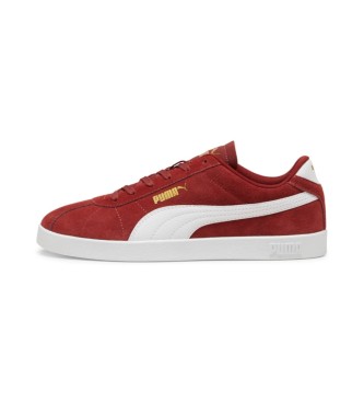 Puma Leather trainers Club II maroon