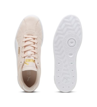 Puma Club II pink leather trainers