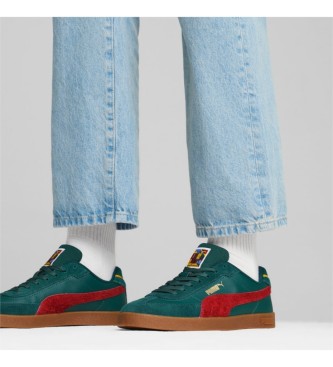 Puma Sneaker Club II Era Yea in pelle verde