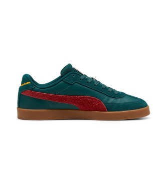 Puma Sneaker Club II Era Yea in pelle verde