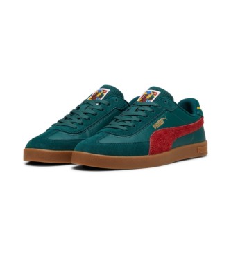 Puma Sneaker Club II Era Yea in pelle verde