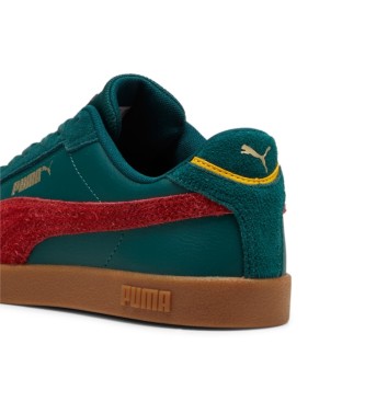 Puma Sneaker Club II Era Yea in pelle verde