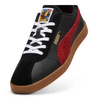 Puma Zapatillas de piel Club II Year Of negro