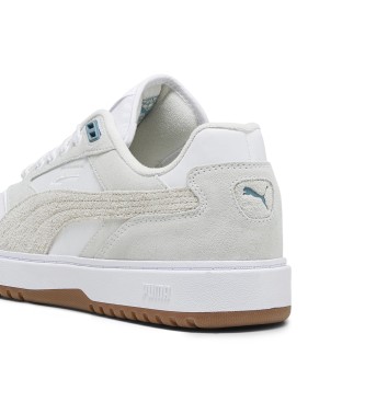 Puma Doublecourt PRM Leren Sneakers grijs