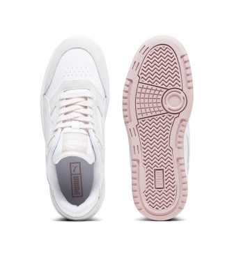 Puma Tnis de couro Doublecourt branco