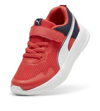 Puma Evolve Run Mesh Shoes czerwony