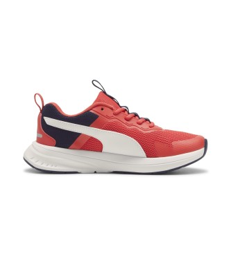 Puma Sapatos de malha Evolve Run vermelho
