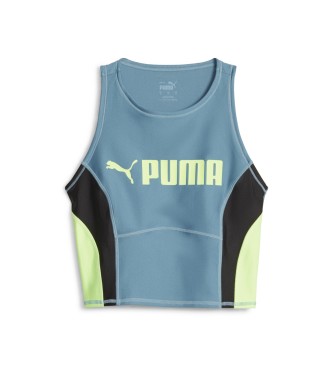 Puma Top de treino Fit azul