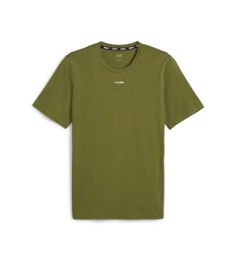 Puma T-shirt verde FitTriBlend