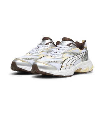 Puma Tnis Morphic branco, prateado