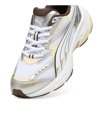 Puma Tnis Morphic branco, prateado