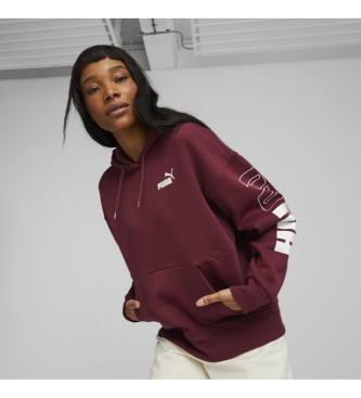 Puma 2024 burgundy sweatshirt