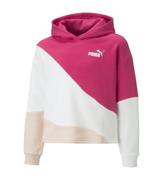 Puma Sweatshirt Power Colorblock Cat rosa