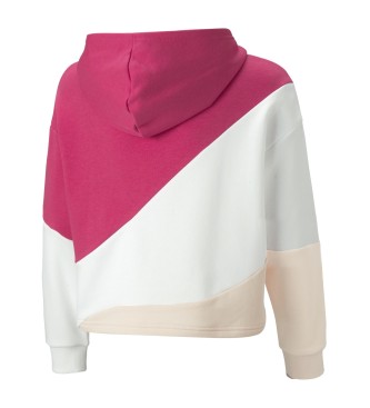 Puma Sweatshirt Power Colorblock Cat rosa
