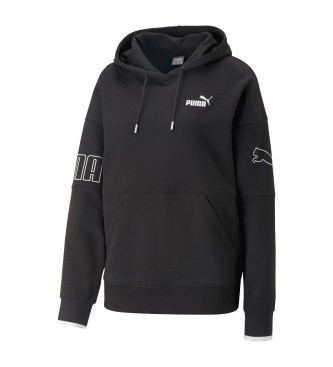 Puma Sweatshirt Power Colorblock noir