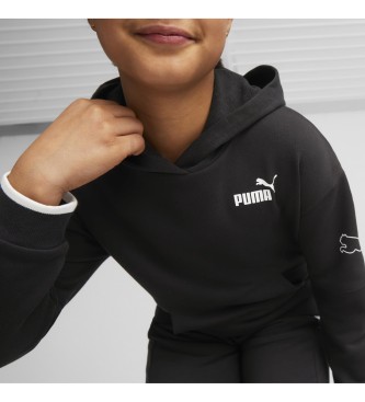 Puma Sweatshirt Power Colorblock schwarz