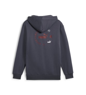 Puma Sweatshirt Power Graphic F grijs