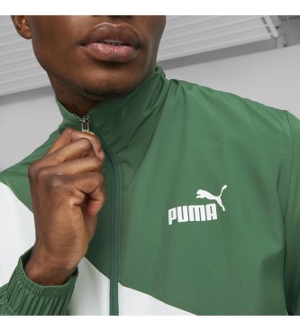 Puma Fato de treino Puma Power Woven verde