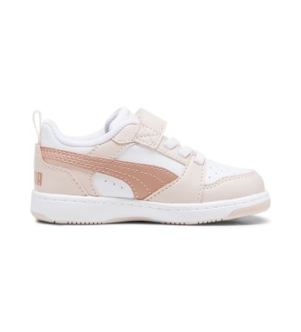 Puma Trainers Rebound V6 Lo A white, pink