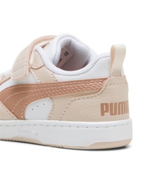 Puma Trainers Rebound V6 Lo A white, pink