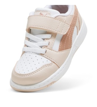 Puma Trainers Rebound V6 Lo A white, pink