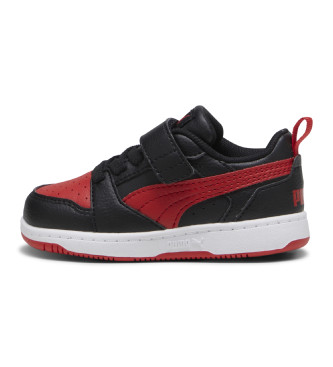 Puma Rebound V6 Schuhe schwarz, rot