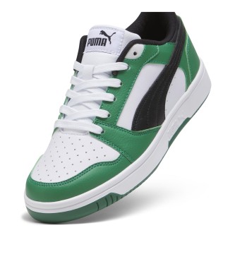 Puma Buty Rebound V6 Lo białe, zielone