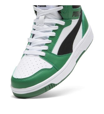 Puma Scarpe da ginnastica Rebound V6 Mid di colore verde