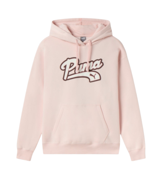 Puma Różowa bluza z napisem