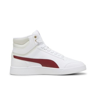 Puma Trainers Shuffle Mid white