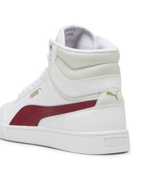 Puma Trainers Shuffle Mid white