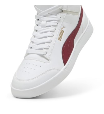 Puma Trainers Shuffle Mid white